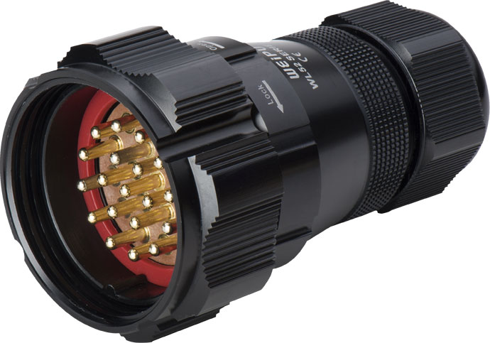 Вилка на кабель WL52J19TIY Weipu