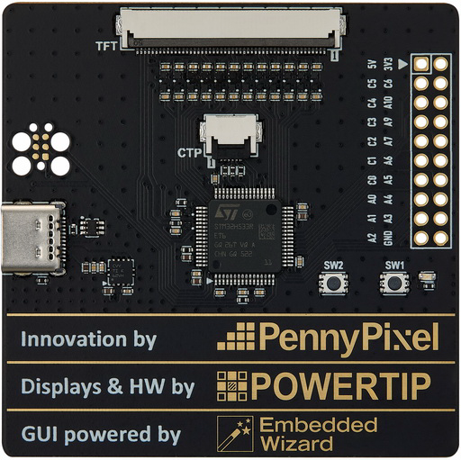 Плата Powertip P3